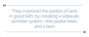 prescriptive easement neighbor