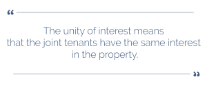 The Four Unities of Joint Tenancy